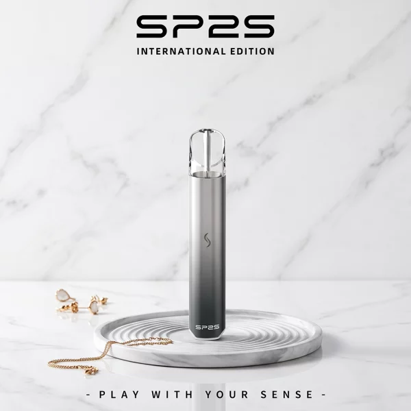 電子煙-思博瑞-SP2S-國際版-發光電子煙主機-鈦鋼黑色